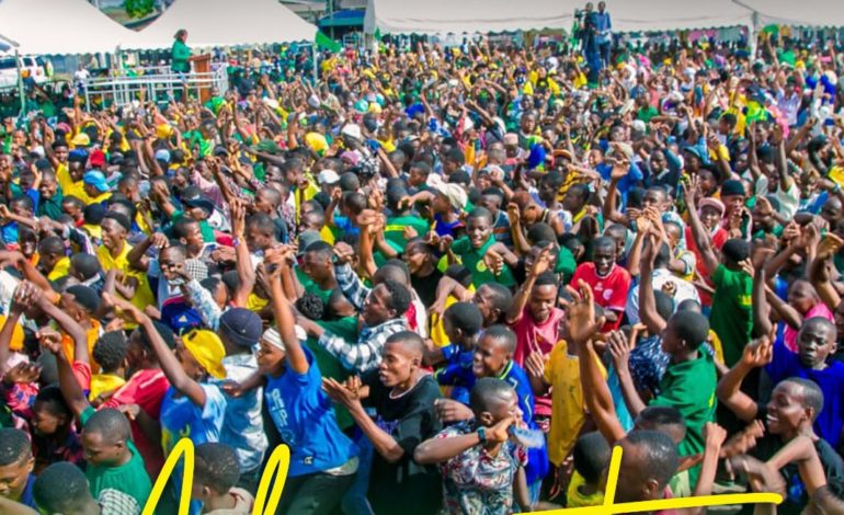 UVCCM YAMALIZA ZIARA JIJINI DAR ES SALAAM KIBABE- ASANTENI MZIZIMA