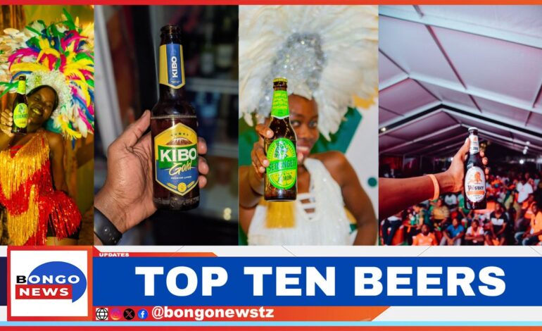  TOP TEN BEERS IN TANZANIA: A TASTE OF TANZANIA PRIDE