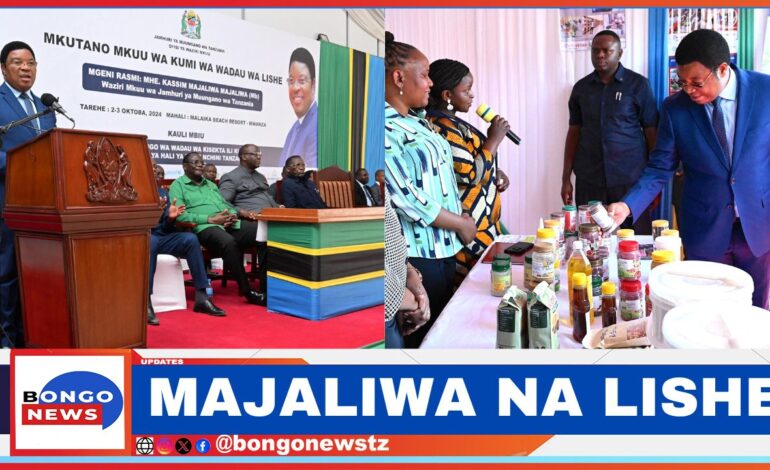  WAZIRI MKUU MAJALIWA: LISHE BORA NI KIPAUMBELE CHA SERIKALI
