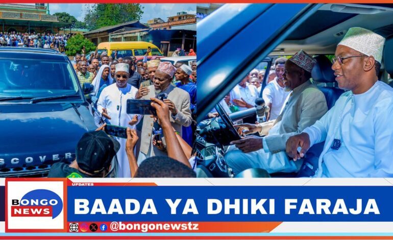  RAIS SAMIA ATOA ZAWADI YA GARI KWA SHEIKH WA MKOA WA ARUSHA.