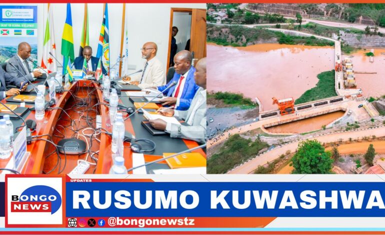  MRADI WA UMEME RUSUMO KUZINDULIWA FEBRUARI 2025, UMEKAMILIKA KWA ASILIMIA 99.9
