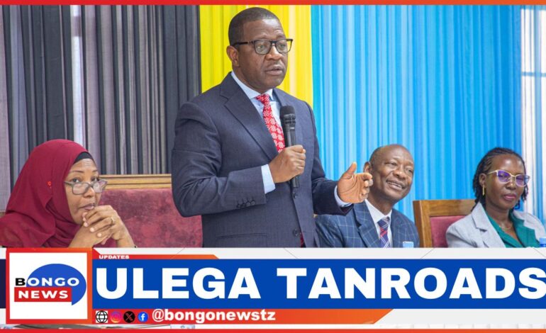  WAZIRÎ ULEGA ATEMA CHECHE TANROADS, ATAKA KASI YA KIJESHI MIRADI YA DHARURA