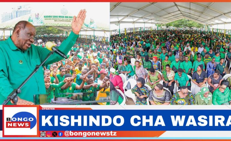  WASIRA: UAMUZI WA MKUTANO MKUU UMEZINGATIA KATIBA YA CCM