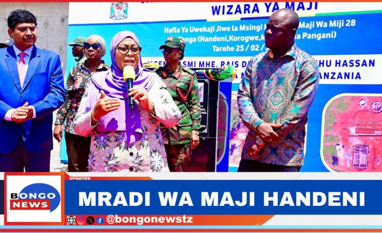  RAIS SAMIA AIVUSHA WIZARA YA MAJI KUTOKA KUWA YA LAWAMA NA KUWA WIZARA YA MFANO