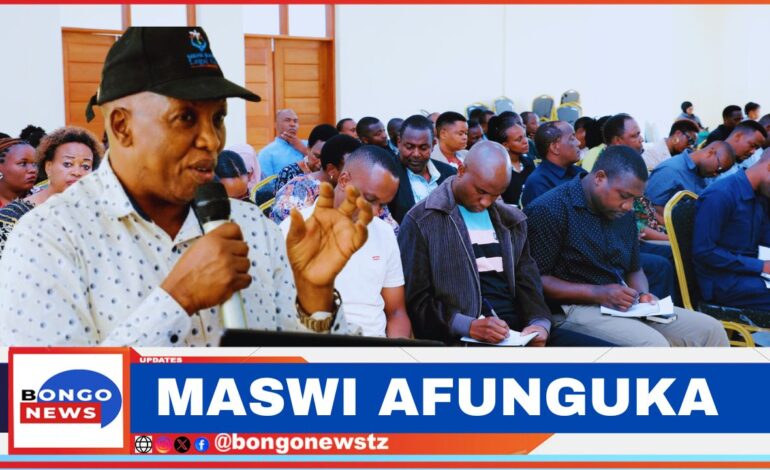  “MSAADA WA KISHERIA NI HITAJI LA MUHIMU KWA WANANCHI WANYONGE TUKATEKELEZE KWA WELEDI” KATIBU MKUU MASWI