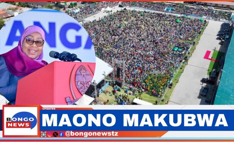  RAIS SAMIA ATANGAZA MAONO MAKUBWA KWA MKOA WA TANGA