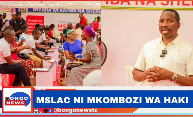  WAKAZI WA ARUSHA CHANGAMKIENI HUDUMA YA MSAADA WA KISHERIA YA MAMA SAMIA- DC LONGIDO