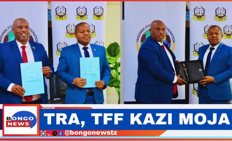  TRA NA TFF WAINGIA MAKUBALIANO YA USHIRIKIANO