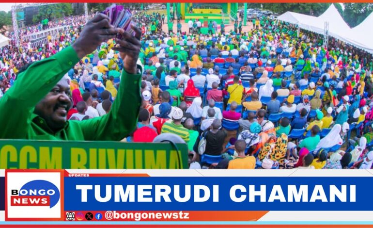  BALOZI NCHIMBI APOKELEWA KIBABE RUKWA, MAKADA VYAMA VYA UPINZANI WAREJEA CCM