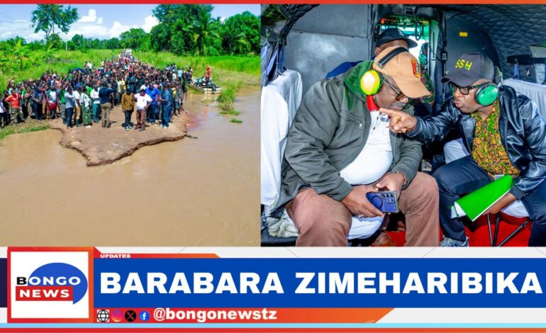  RAIS SAMIA AIDHINISHA SH30BILIONI KUKARABATI BARABARA ZILIZOHARIBIWA NA MVUA