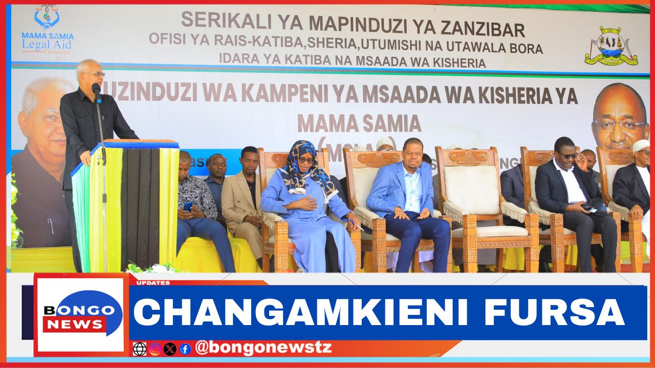 WAZIRI WA KATIBA NA SHERIA ZANZIBAR AHAMASISHA WANANCHI KUJITOKEZA KAMPENI MSAADA WA KISHERIA