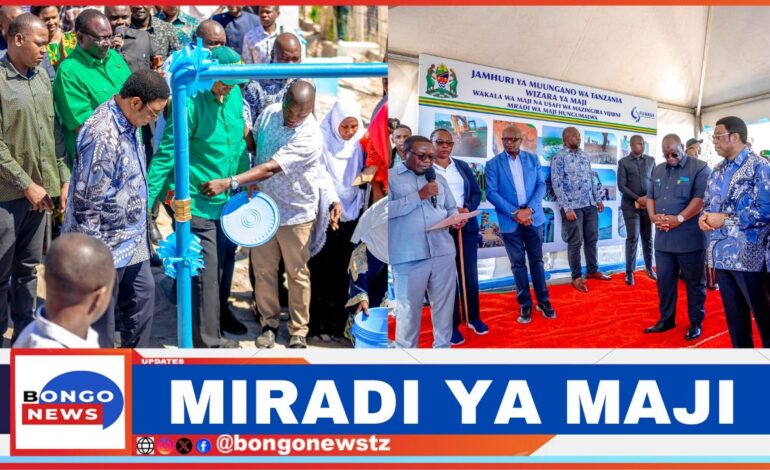  MIRADI YA MAJI INAENDELEA KUJENGWA NCHINI KOTE-MAJALIWA